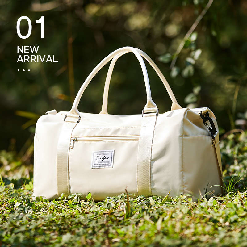 sisea旅行包女运动健身干湿分离