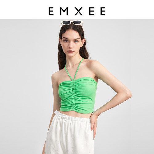 EMXEE/嫚熙孕妇设计感吊带背心