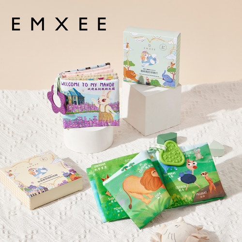 嫚熙布书婴幼儿手撕书撕不烂玩具