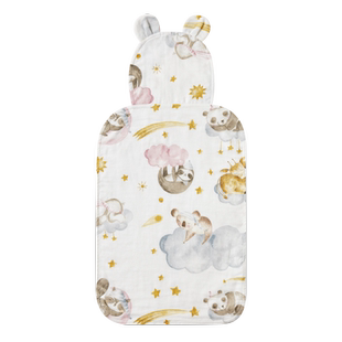 【顺手买】嫚熙汗巾儿童纯棉幼儿园吸汗巾婴儿宝宝隔汗巾背巾a类