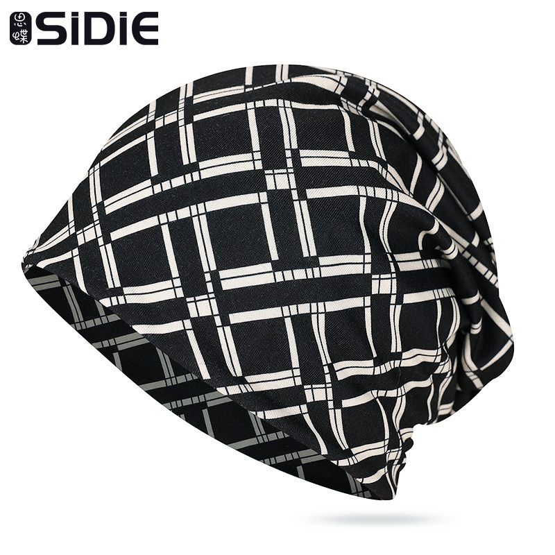 新款帽子女士春夏季时尚双层薄款包头帽套头月子帽头巾化疗帽围脖