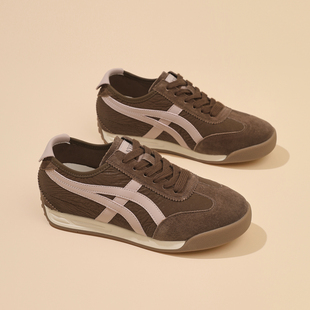 百搭运动阿甘鞋 复古真皮德训鞋 丑萌软底不累脚休闲鞋 新款 2025秋季