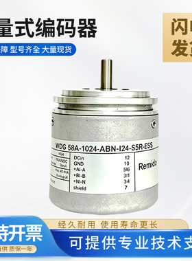 Remido增量式编码器WDG 58A-1024-ABN-I24-S5R-E59编码器型号齐全