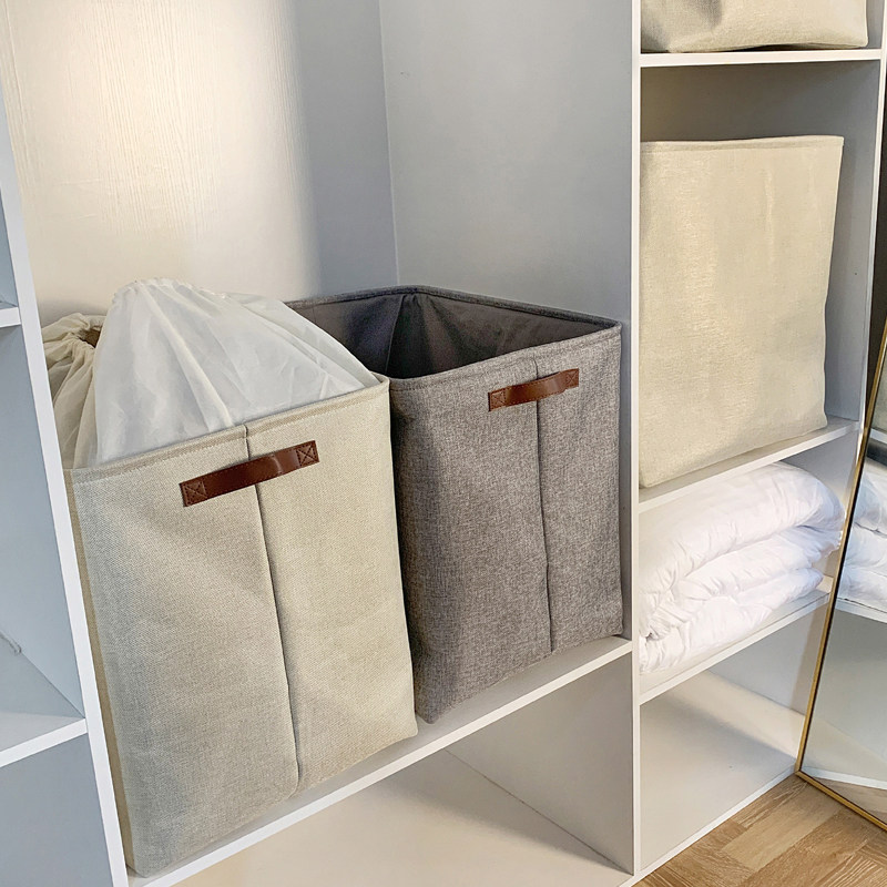 车载束口可折叠棉被收纳箱100L大容量衣服衣橱储物箱搬家收纳户外