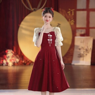 新中式高级感改良方领敬酒服新娘晚礼服女装春夏2026新款回门便装