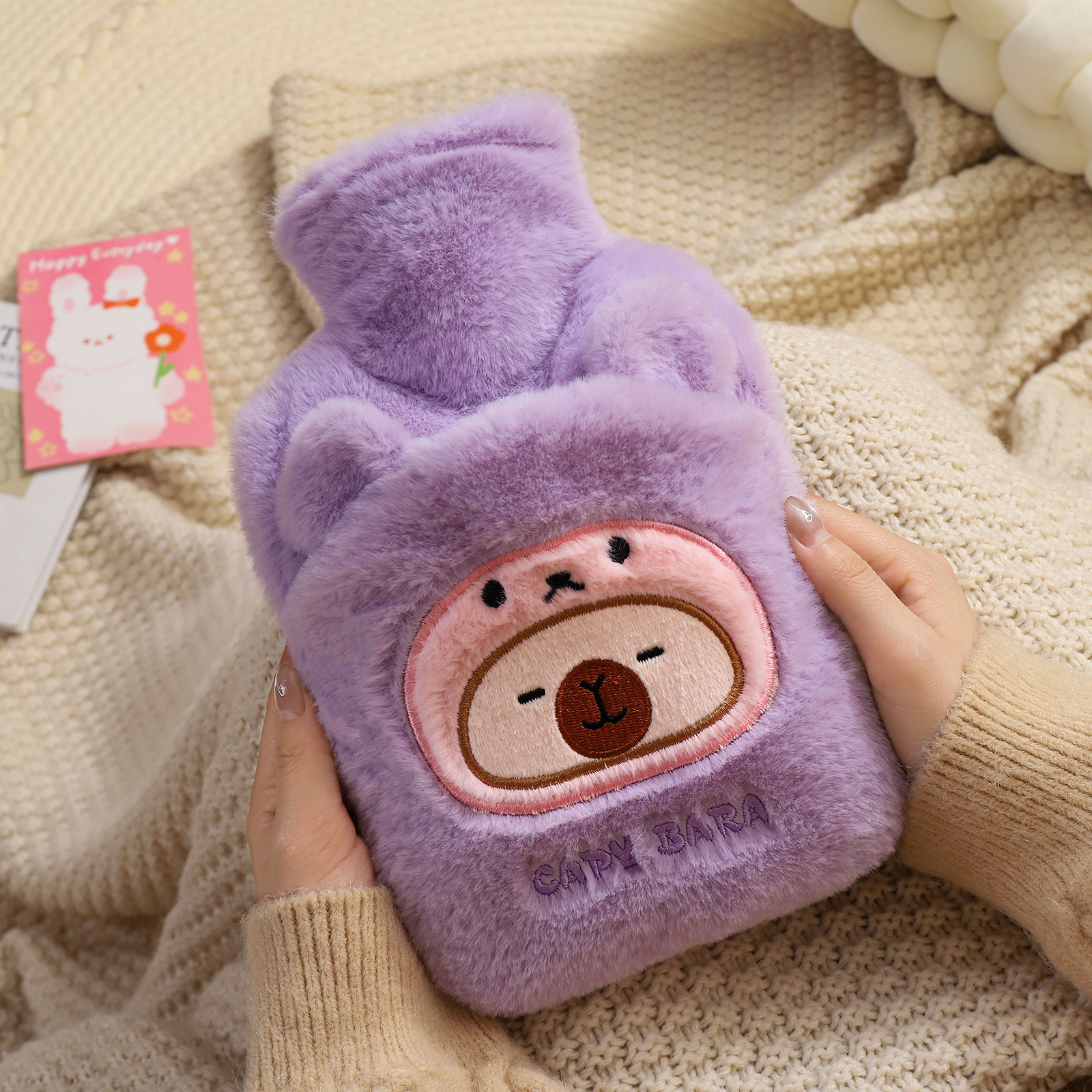 2000毫升热水袋注水大号暖水袋