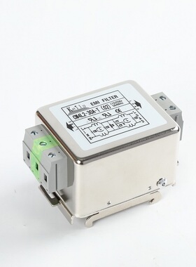 KEILS电源滤波器单相导轨式220V端子台3A6A10A30ACW4L2-20A-T(02)