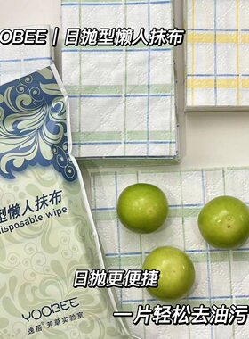 逸蓓日抛型懒人抹布多功能抹布