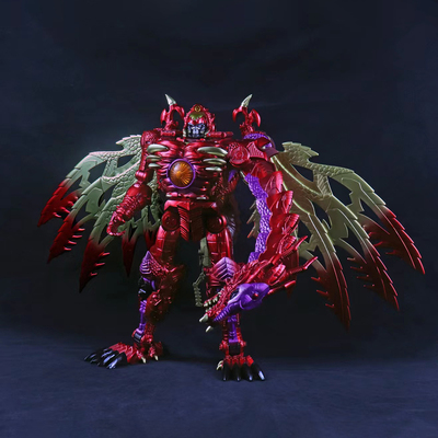 RD-01放大精涂版红龙变形玩具