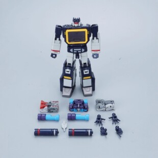 变形玩具SD01声波小比例带磁带13CM带替换手男孩机器人儿童模型