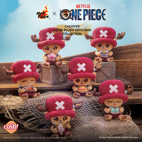 航海王乔巴COSBI毛绒挂件海贼王