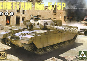 TAKOM/三花 2027 英国陆军 酋长Mk.5/P 主战坦克(1/35)