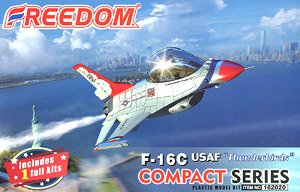 FREEDOM/自由 162020 Q版蛋机 F-16C 雷鸟 表演机