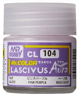 MR.HOBBY/郡仕 CL104 LASCIVUS Aura 粉紫发色 10ml油性模型油漆