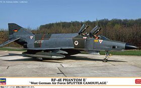 长谷川 02445 联邦德国空军 RF-4E 鬼怪II 战术侦察机 碎裂伪装色