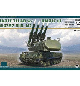 熊猫 PH35034 9A317 TELAR w/9M317 of 9K37M2 BUK-M2 (SA-17)
