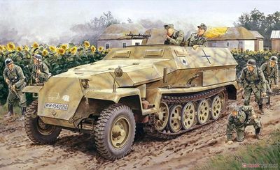 威龙Sd.Kfz.251半履带装甲输送车