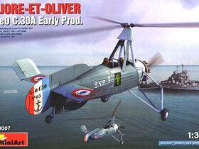 MINIART 41007 法国海军 LeO C.30A 舰载旋翼机前期型(1/35)