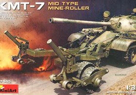 MINIART 37045 KMT-7 装甲车辆用车载扫雷滚中期型