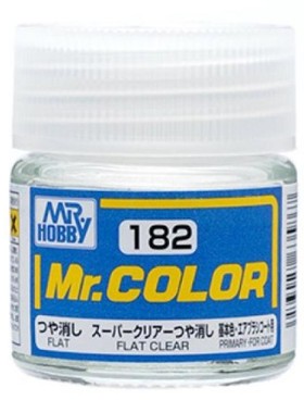 MR.HOBBY/郡仕 C182 消光超级透明色 10ml油性模型油漆