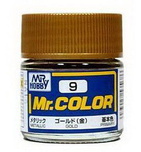 郡仕C9金色10ml油性模型油漆