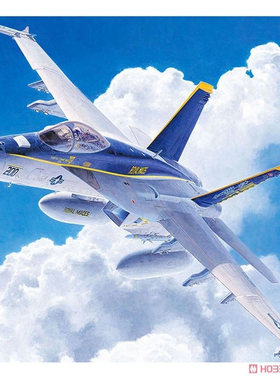 长谷川 07239 美国海军 F/A-18E 超级大黄蜂 舰载战斗机 (1/48)