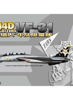 长城 S4822 F-14D 雄猫 舰载战斗机
