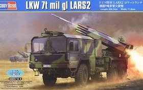 HOBBYBOSS/小号手85521德国LKW 7t Mil GL LARS2 110mm多管火箭炮