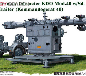 威骏 CB35103 德国KDO高炮集火射击远程测距仪40型及Sd.Anh 52