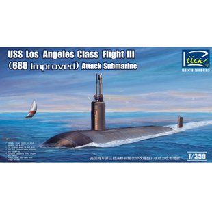 RIICH/睿智 RN28007 美国洛杉矶级第三批次688改进型攻击核潜艇