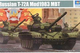 TRUMPETER/小号手09547 苏联 T-72A Mod1983 MBT主战坦克1983年型