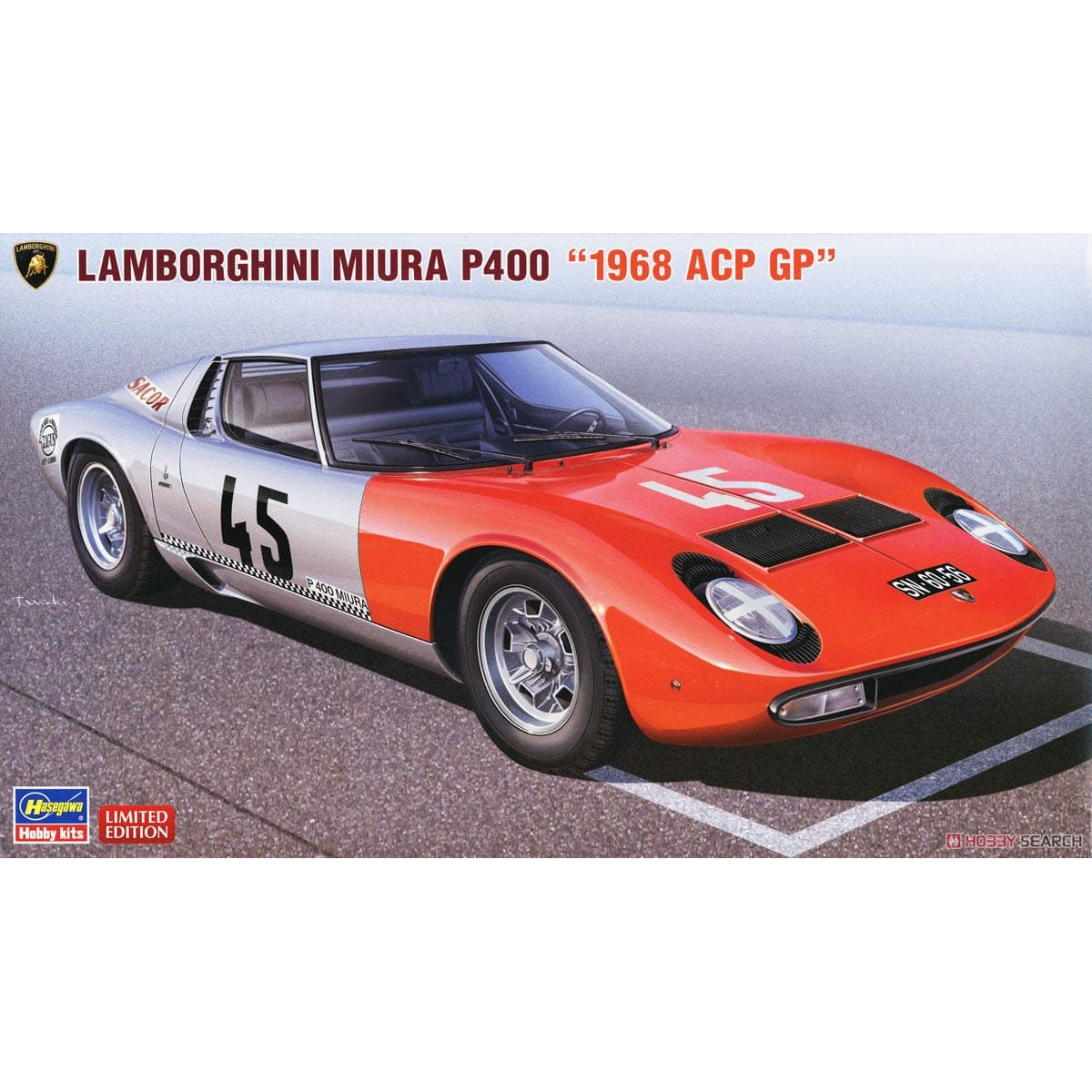长谷川20683兰博基尼P400ACP赛车