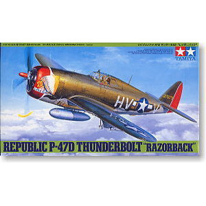 田宫61086P-47D剃刀机背