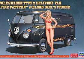 长谷川 52264 Volkswagen Type 2 Delivery Van 及金发女郎