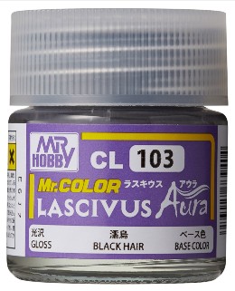 MR.HOBBY/郡仕 CL103 LASCIVUS Aura 黑发色 10ml油性模型油漆 模玩/动漫/周边/娃圈三坑/桌游 模型制作工具/辅料耗材 原图主图