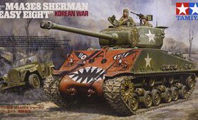 TAMIYA/田宫 35359 M4A3E8 谢尔曼 中型战车