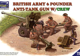 RIICH RV35042 二战英国6磅牵引式反坦克及炮兵组 (1/35)