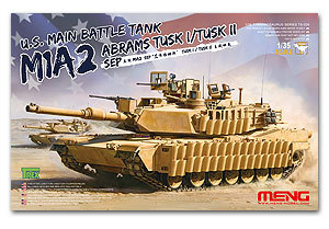 MENG TS-026 M1A2 SEP TUSK 1/TUSK II