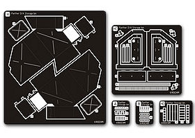 ROCHM AF35142 5号战车豹A储物箱升级改造用金属蚀刻件(威龙)