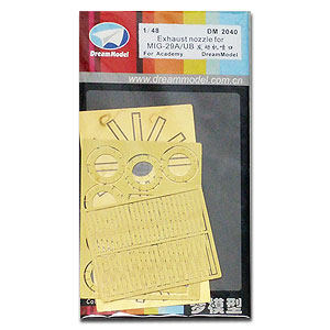 MIG-29梦模型喷气口升级蚀刻件
