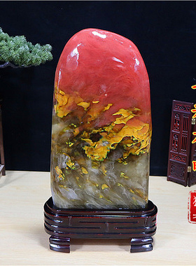 包邮超值七彩水晶石头收藏原石观赏石奇石客厅桌面摆件