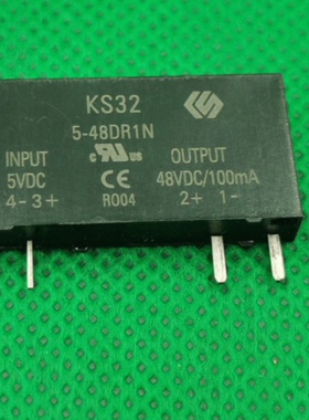 KS32 5-48DR1N 5VDC 宏发固态继电器 48VDC/100MA