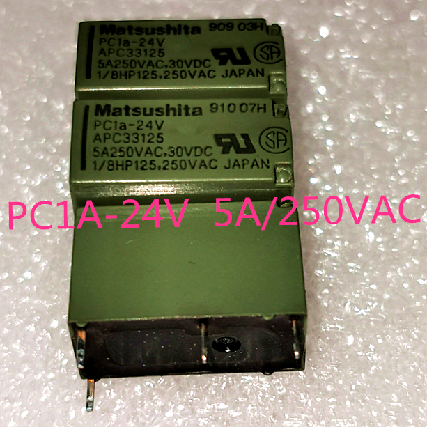 PC1A雨滴传感器地区直流电 松下继电器 PC1A-24V  5A250VAC