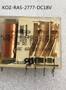 KOZ-RAS-2777 DC18V 继电器 6A 18V 18VDC 进口正品 KOZ-RAS-2777