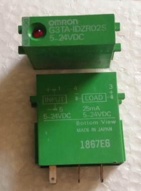 G3TA-IDZRO2S 5-24VDC 固态小零件 4脚一组常开 G3TA-IDZR02S