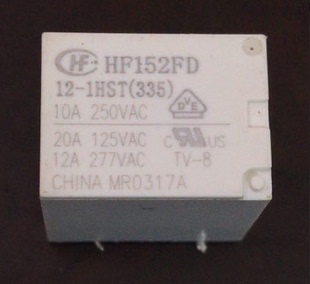 宏发继电器HF152FD 12-1HST(335)