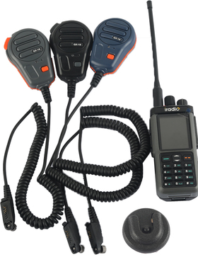iradio艾迪欧UV98Plus对讲机手咪UV99 CP-1800对讲机防水喊话器