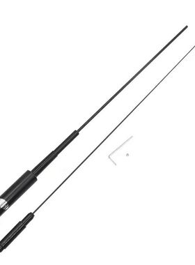 车载电台高增益天线NL770R黑色UV双段苗子D9000/471M/7900R车载台