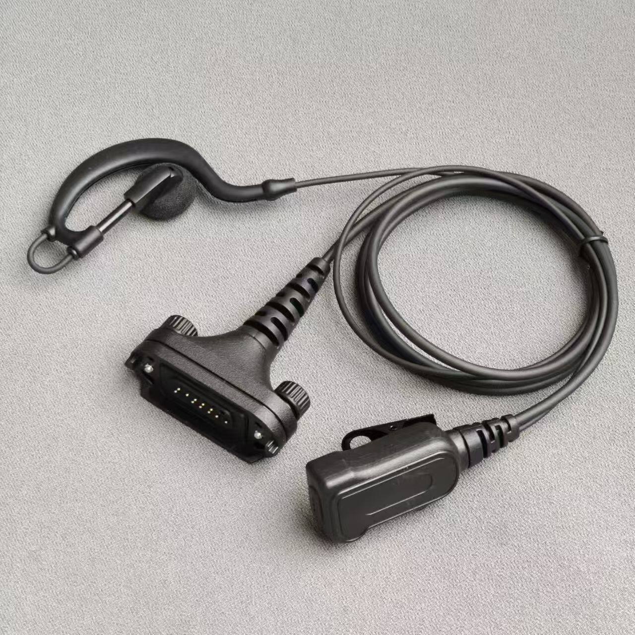 适配摩托罗拉对讲机ST7500 CC4专用ST7500tetra制式耳麦耳挂式
