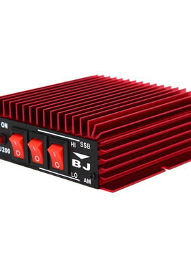 BJ-200迷你大功率全模式功放CB放大器开关电源SSB单边功率放大器